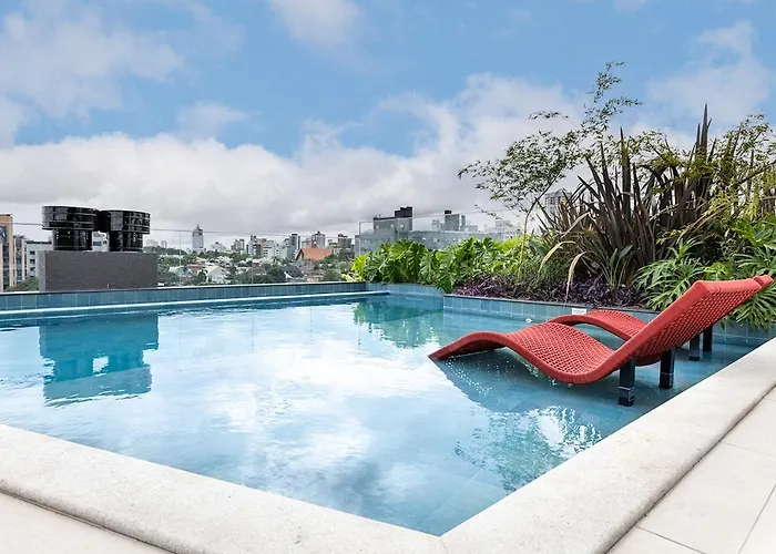 Apto Luxo 1Q Varanda, Piscina, Academia E Garagem