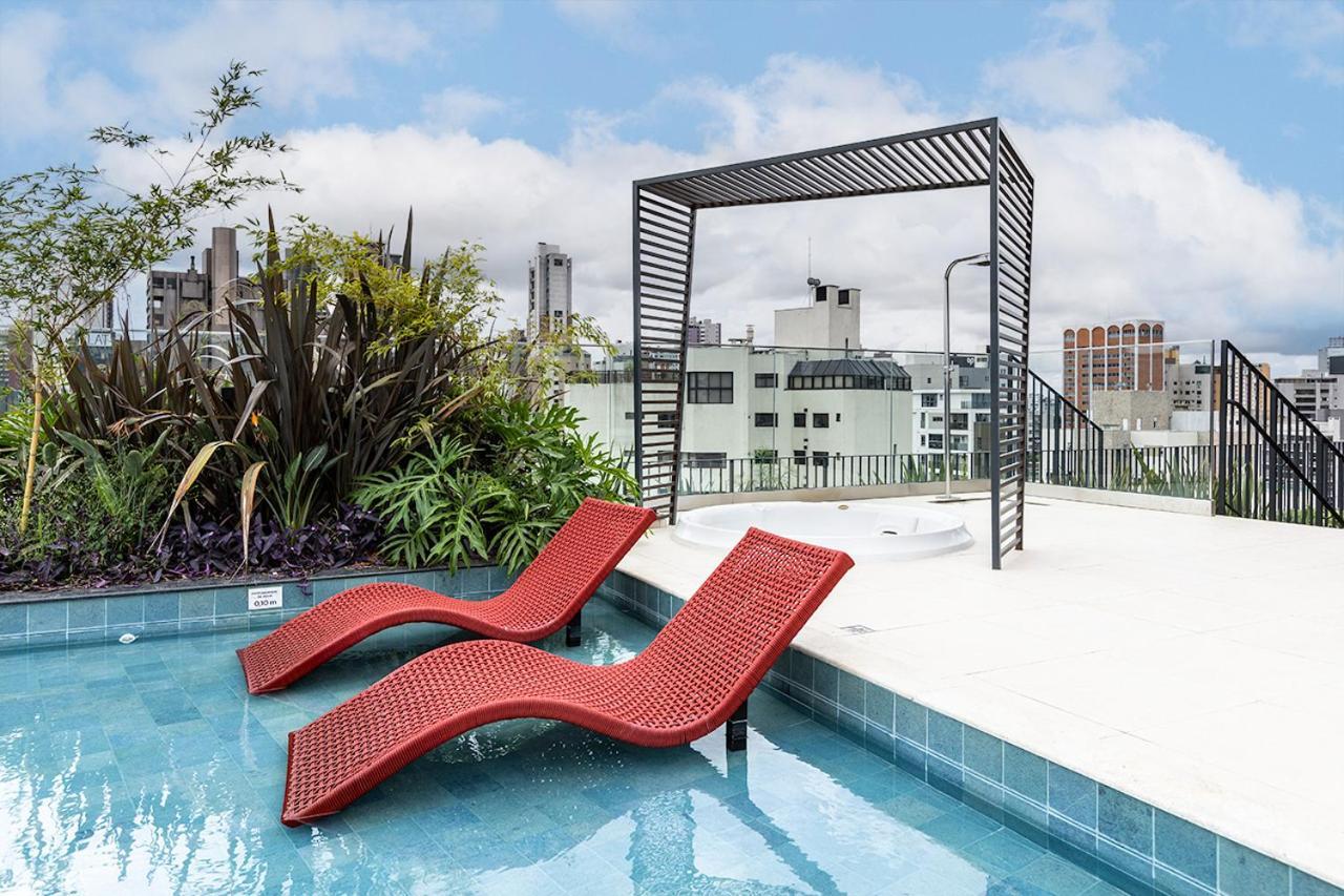 Apto Luxo 1q Varanda, Piscina, Academia E Garagem Apartamento